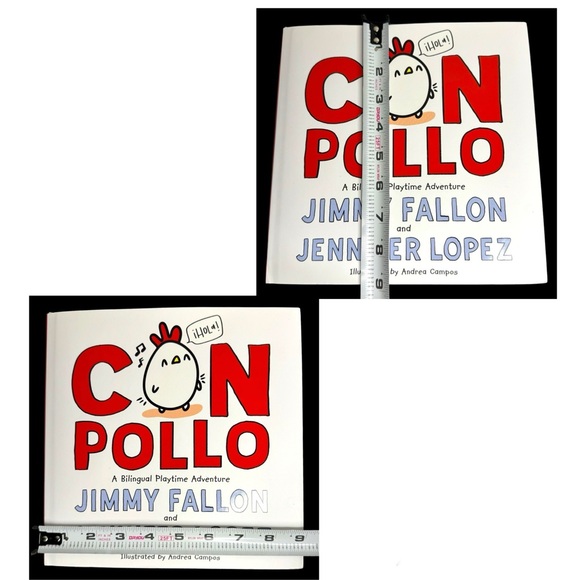 Con Pollo Bilingual Children’s Book by Jimmy Fallon & Jennifer Lopez - Picture 14 of 14